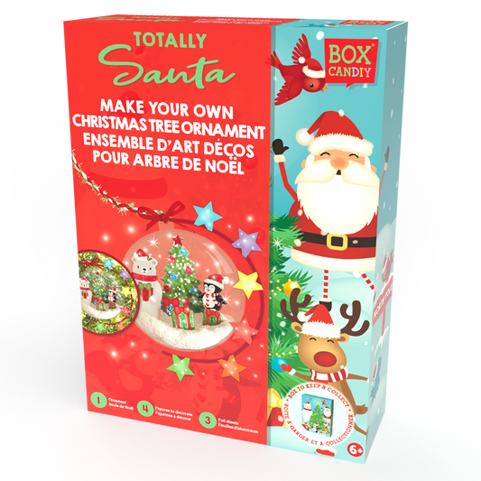 Box Candiy - Totally Santa Christmas Ornaments (Final Sale)