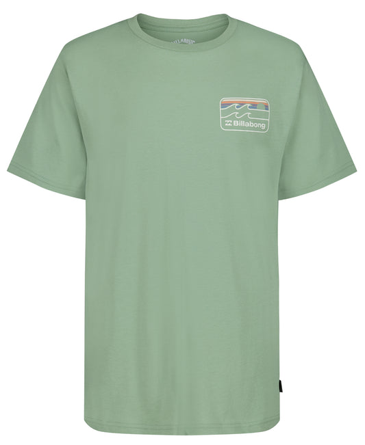 Billabong Runner Tee - Green Ash