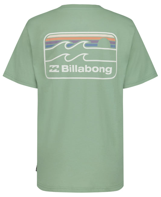 Billabong Runner Tee - Green Ash