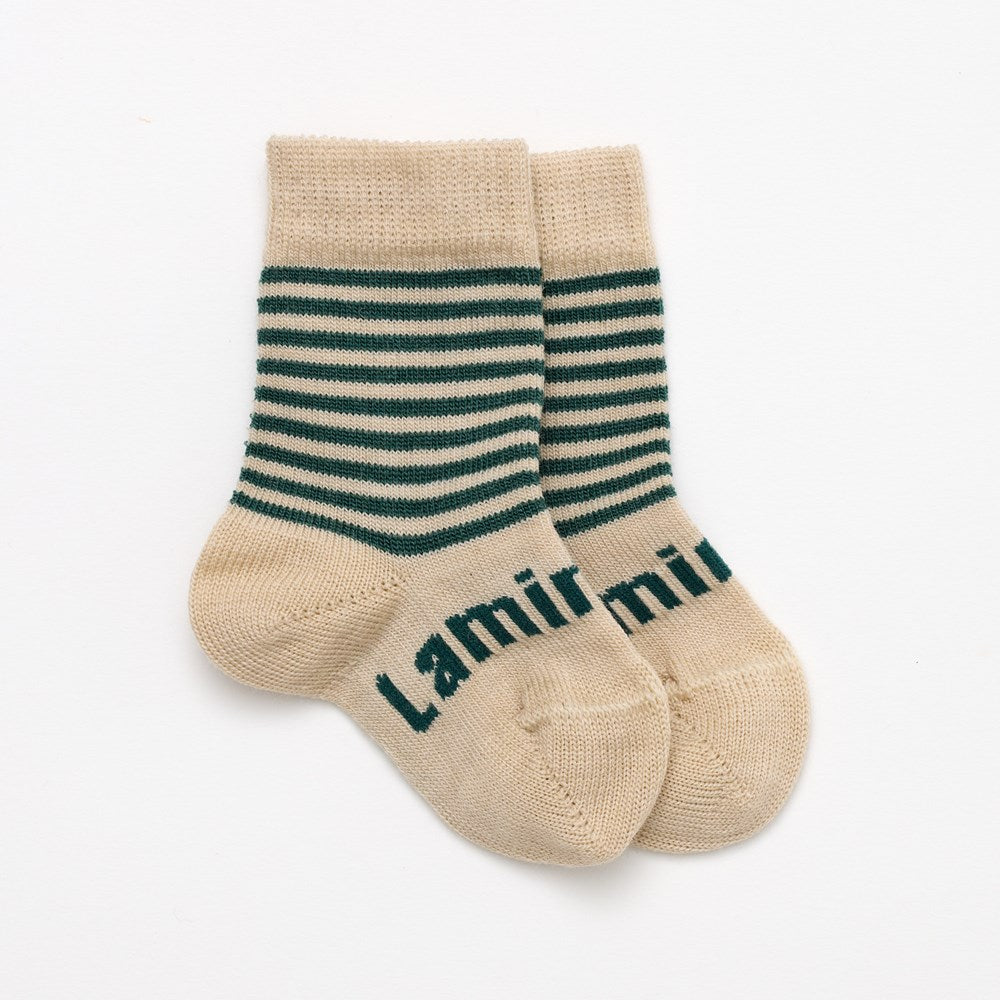 Lamington Merino Wool Baby Socks - Tui