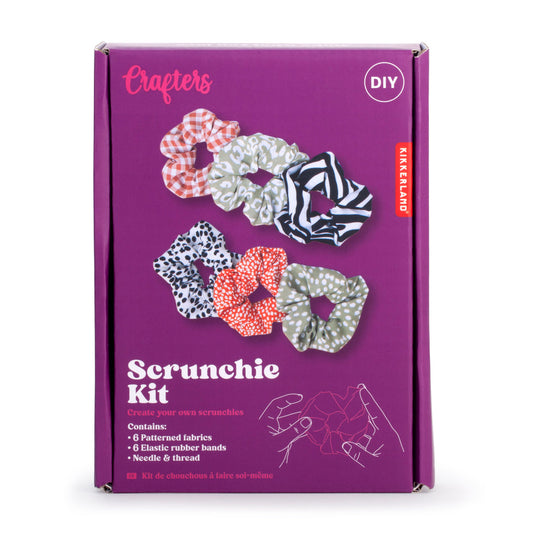 Kikkerland Crafters Scrunchie Kit