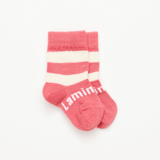 Lamington Merino Wool Baby Socks - Candy