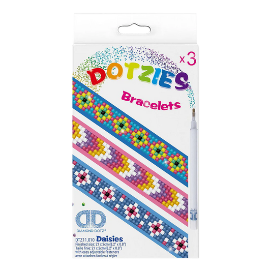 Dotzies Bracelet Kit - Daisies