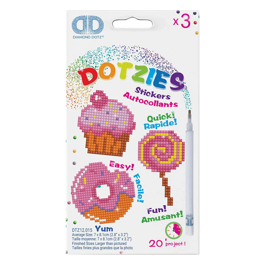 Dotzies Sticker Kit - Yum