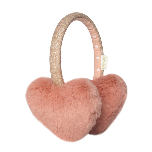 Rockahula Fluffy Heart Earmuffs