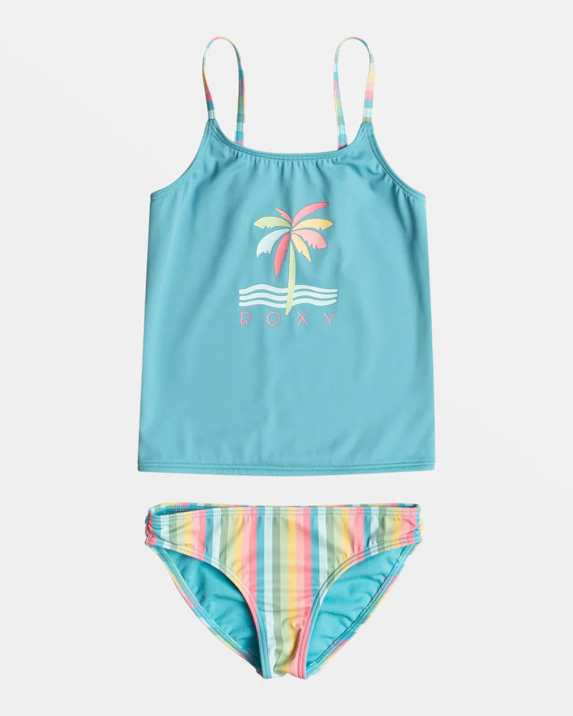 Roxy Child Tankini - Rainbow Stripe