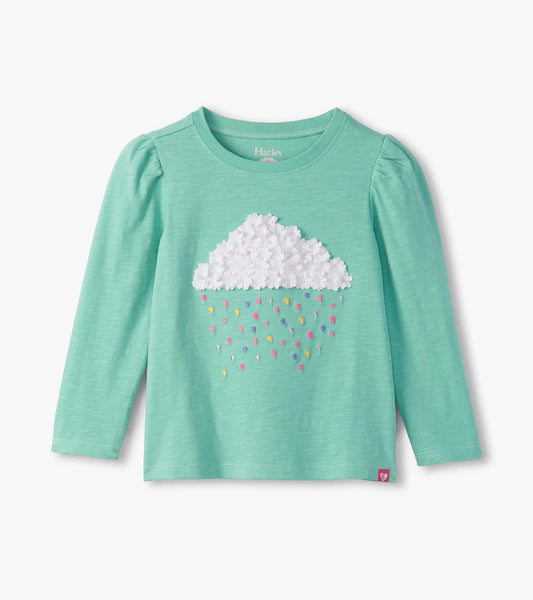 Hatley Long Sleeve Tee - Fluffy Cloud