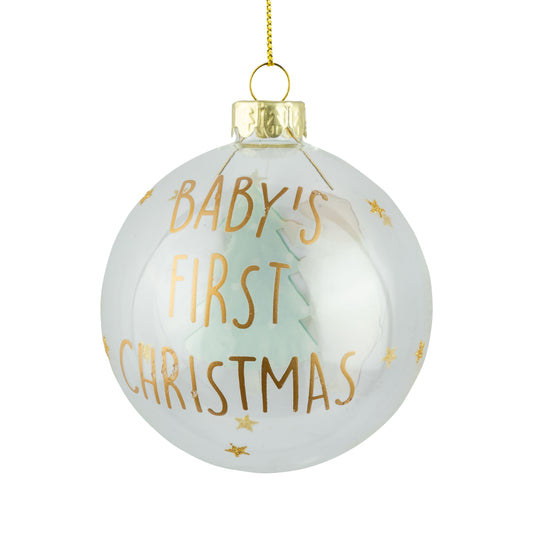 Baby's 1st Christmas Bear Ornament