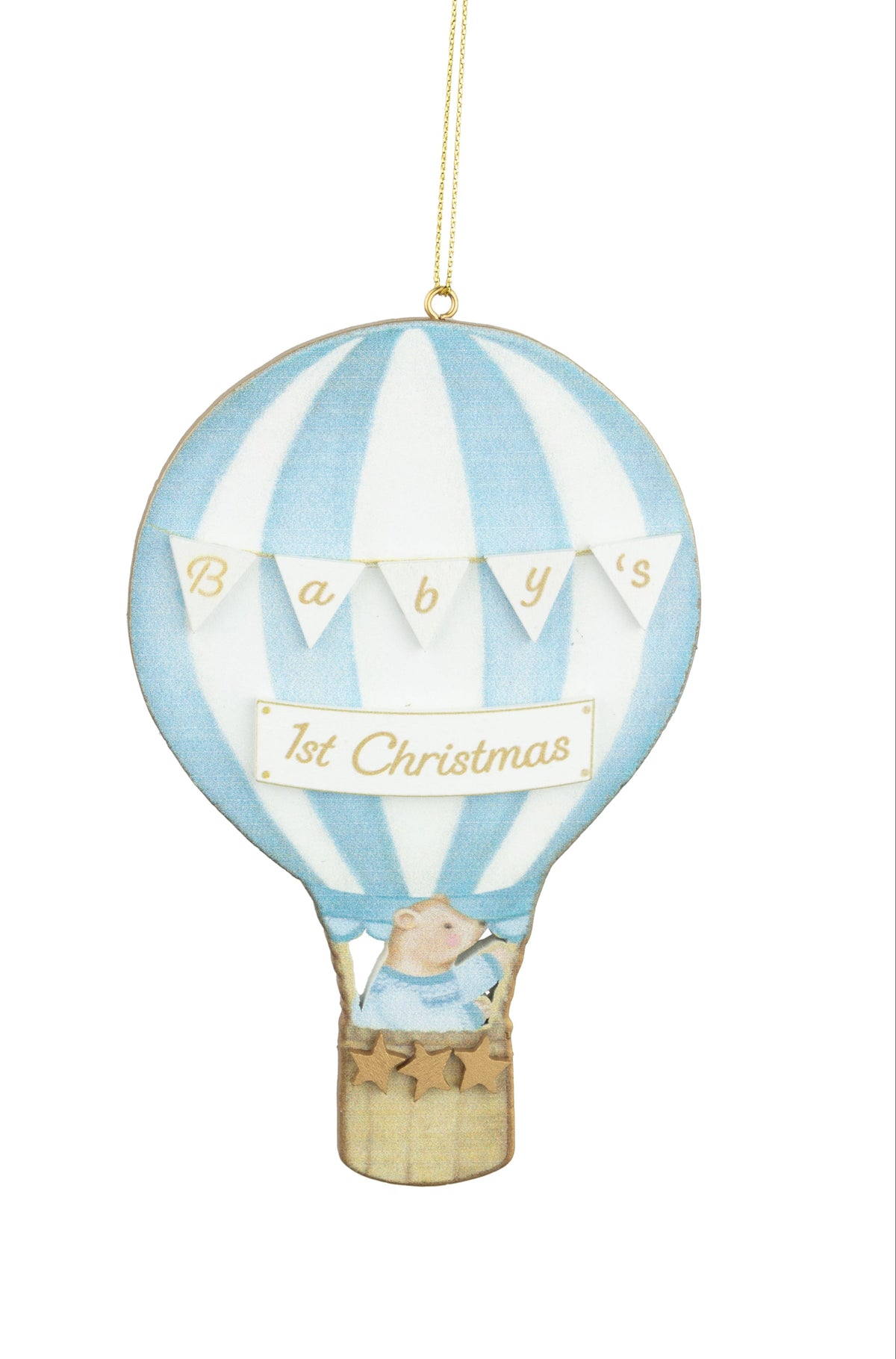 Baby's 1st Christmas Hot Air Balloon Ornament