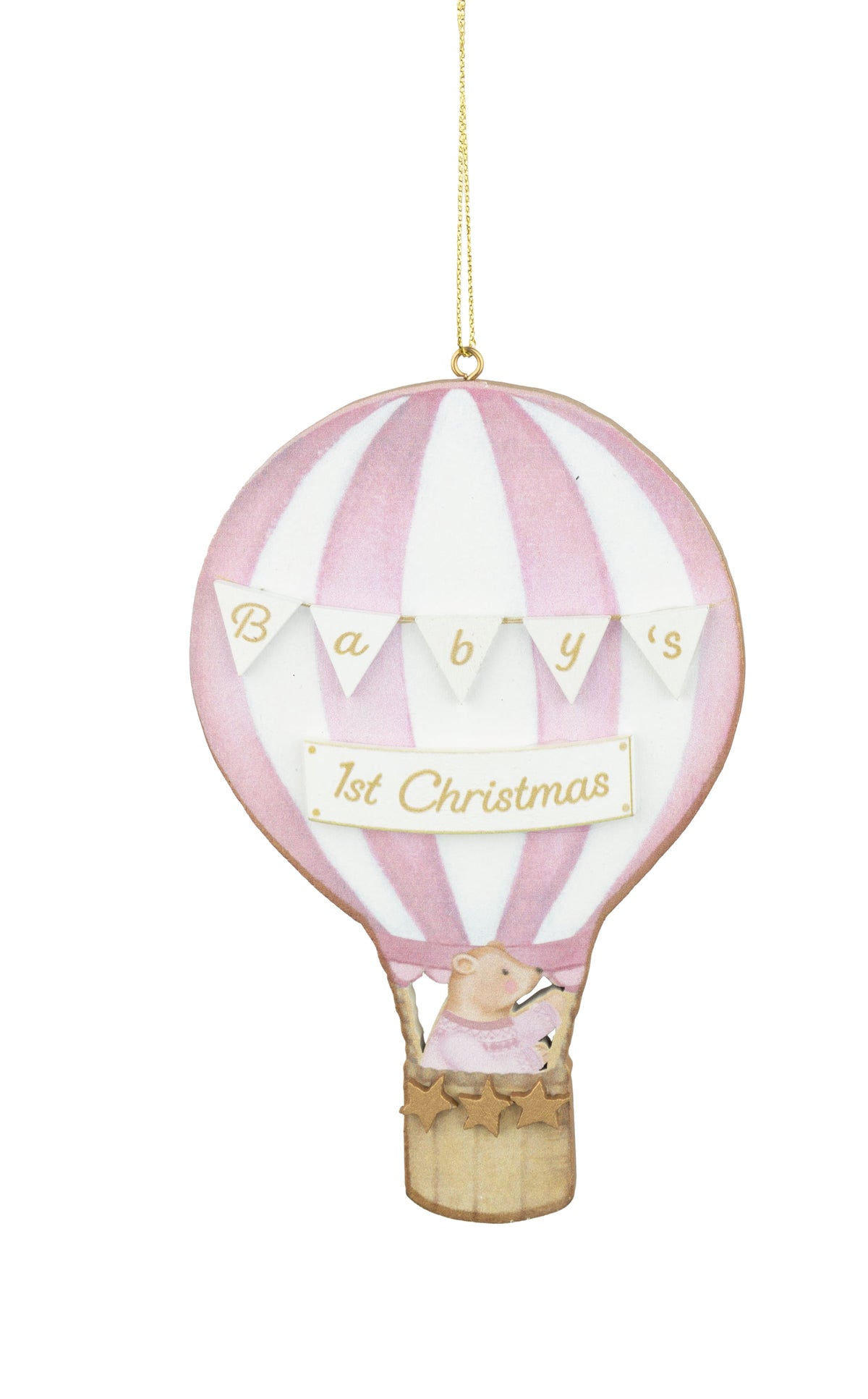 Baby's 1st Christmas Hot Air Balloon Ornament