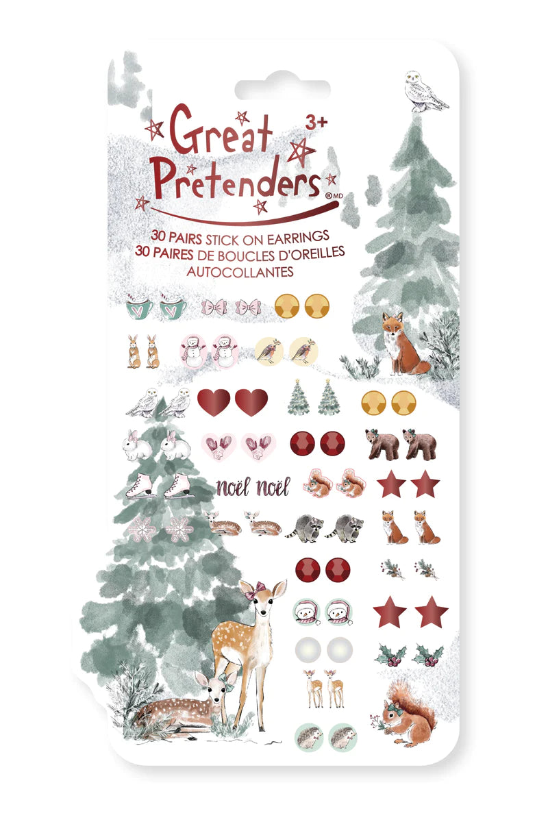 Great Pretenders Stick On Earrings - Woodland Fawn