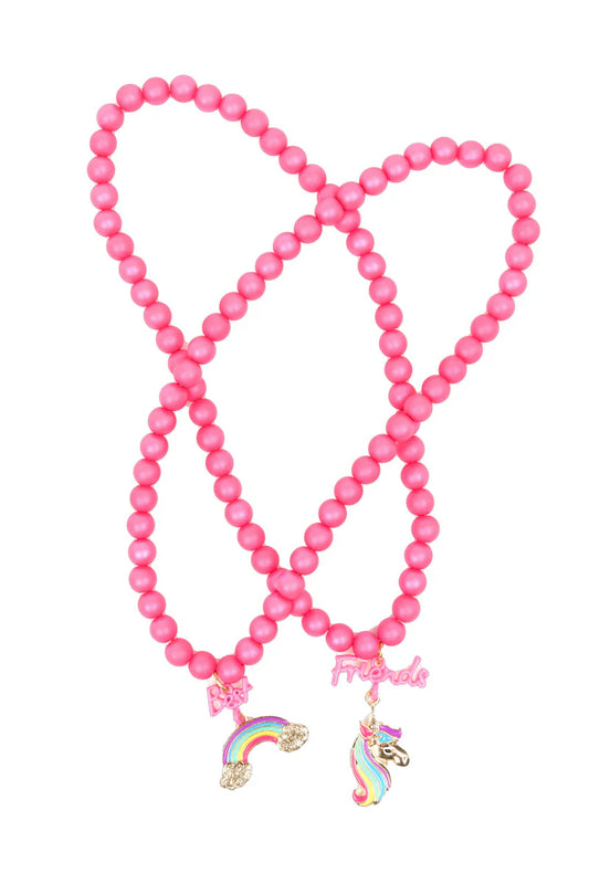 Great Pretenders Necklaces - Best Friends Rainbow Unicorn