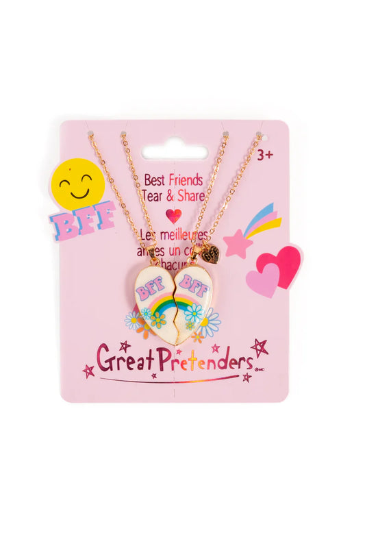 Bodacious Besties Tear and Share Necklaces