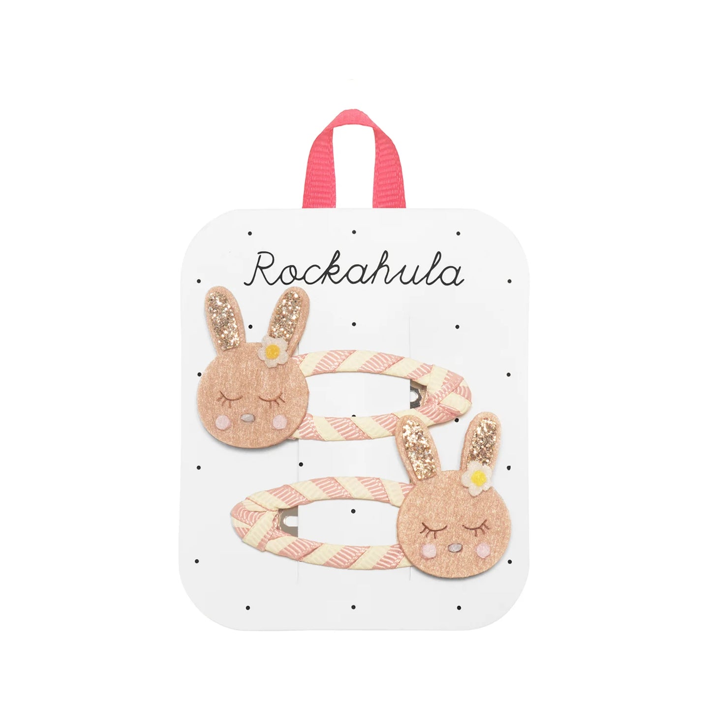 Rockahula Clips - Stripy Bunny