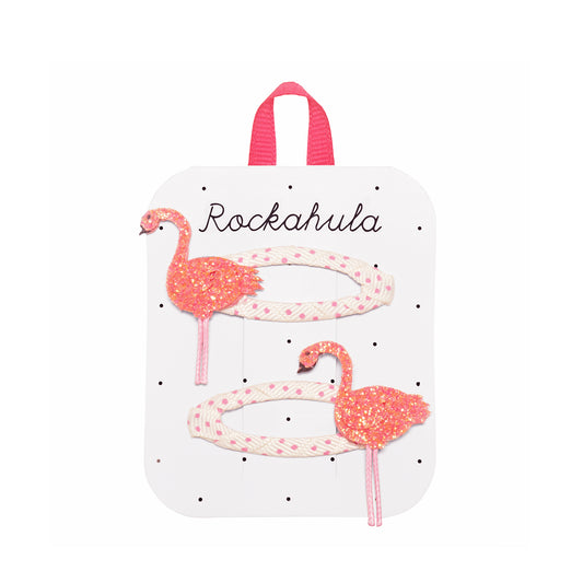 Rockahula Clips - Florence Flamingo