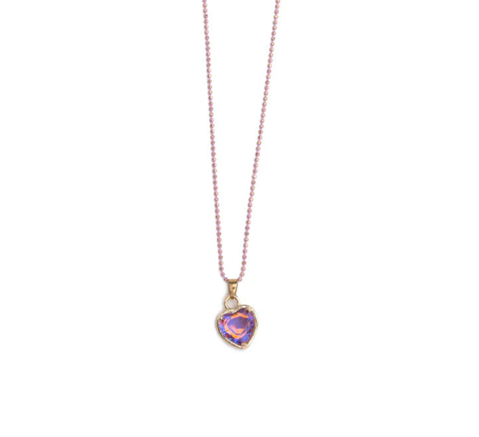 Great Pretenders Boutique Chic Necklace - Lilac Love