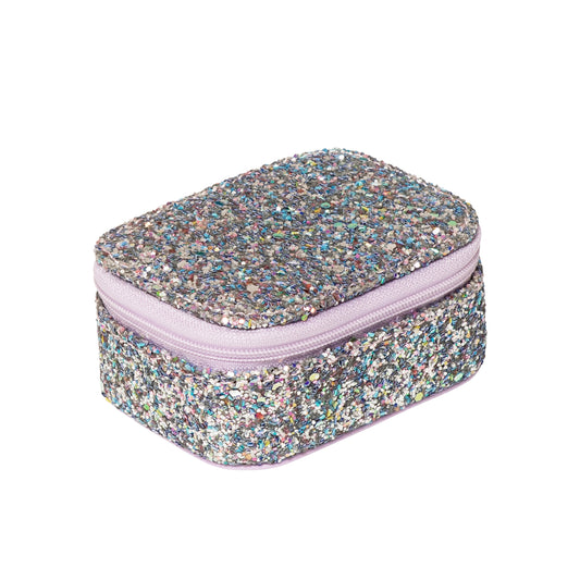 Rockahula Mini Jewelry Box - Lilac Confetti Glitter