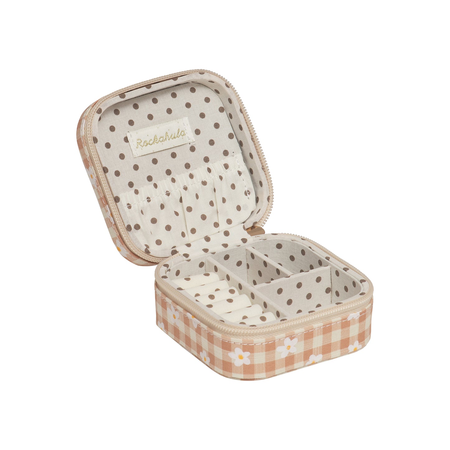 Rockahula Square Jewelry Box - Daisy Gingham