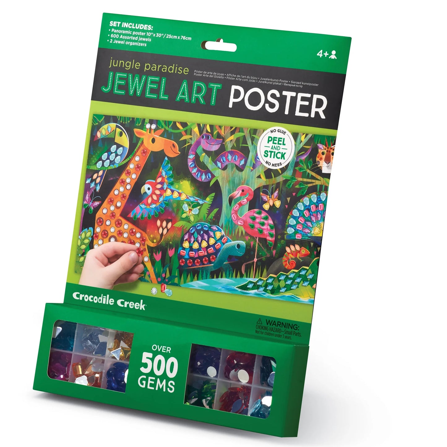 Jungle Paradise Jewel Art Poster