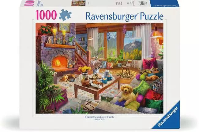 Ravensburger 1000 Piece - Cozy Cabin