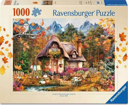 Pumpkin Cottage 1000 Piece Puzzle