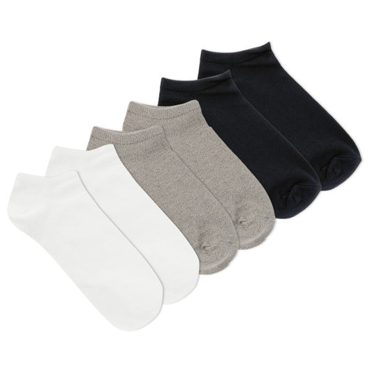 K.Bell Women 6 Pack - Neutral Ankle Socks