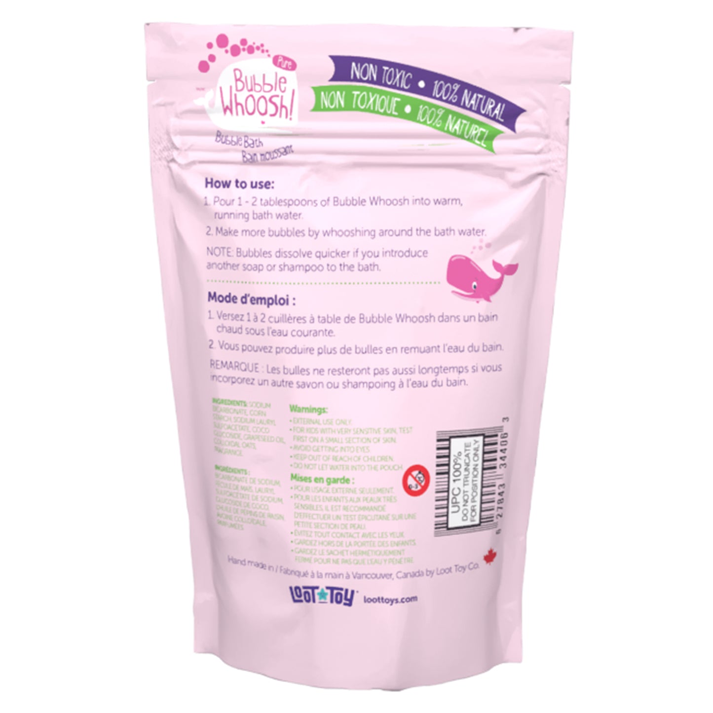 Bubble Whoosh Pure - Berries