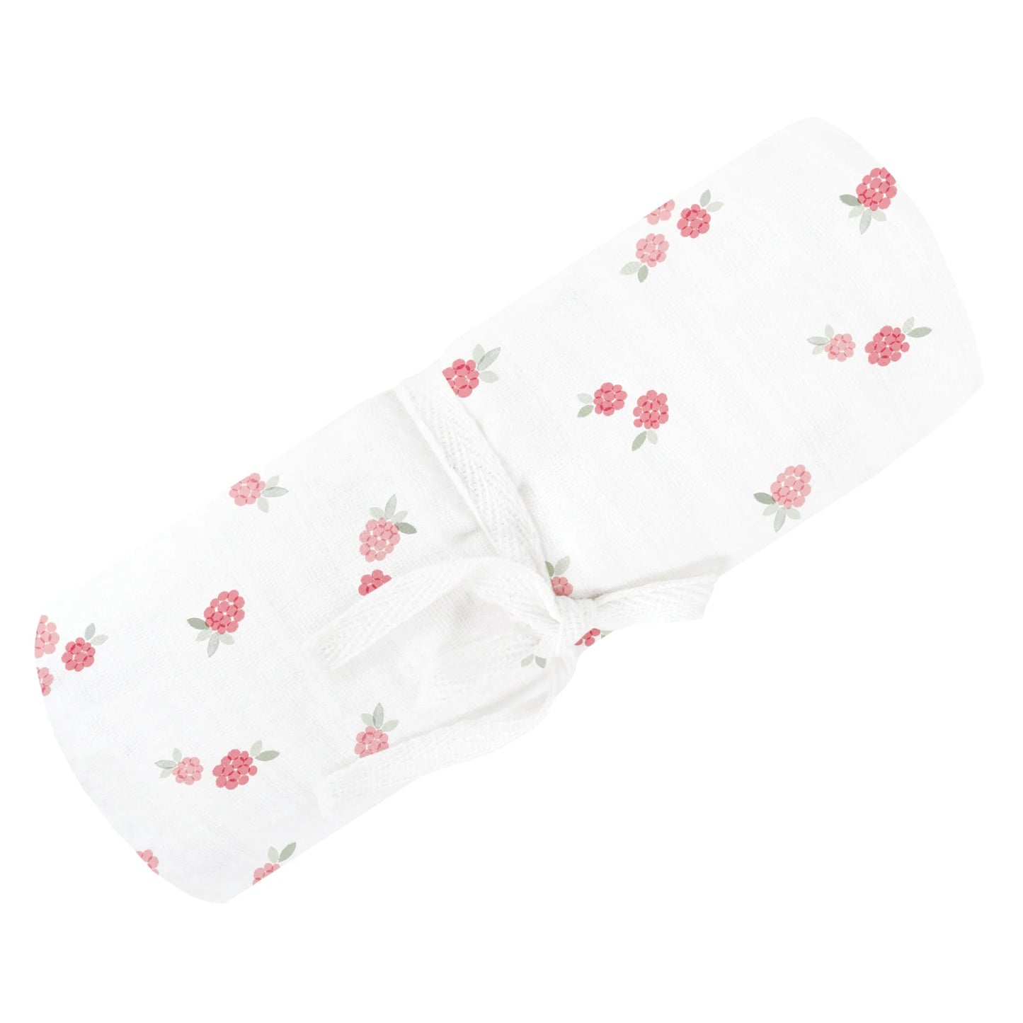 Perlimpinpin Muslin Swaddle - Raspberries