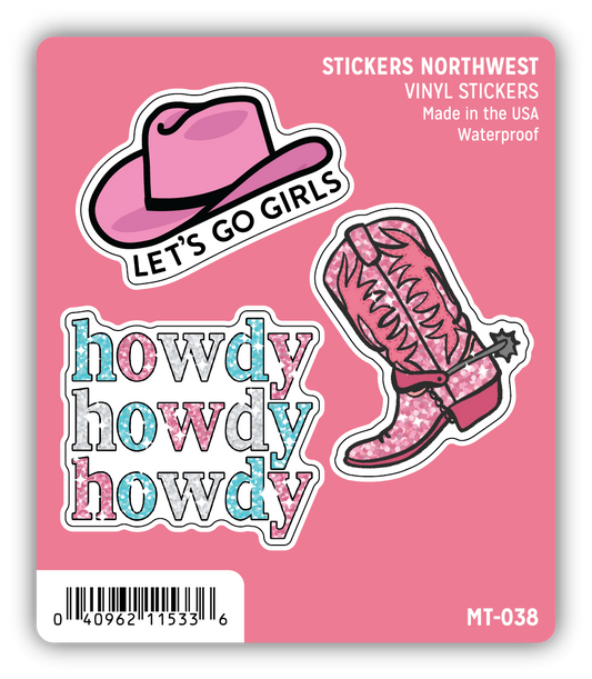 Sparkly Cowgirl Mini Trio