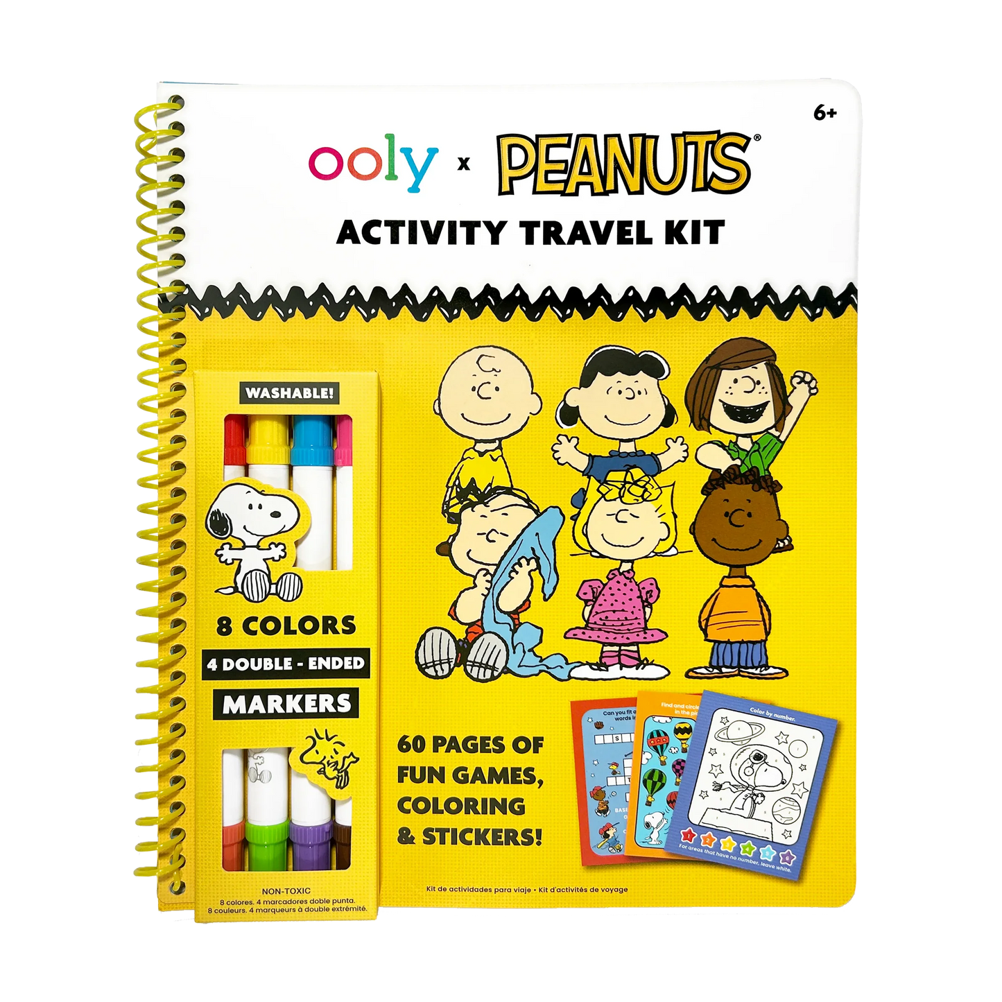 Ooly x Peanuts Activity Travel Kit