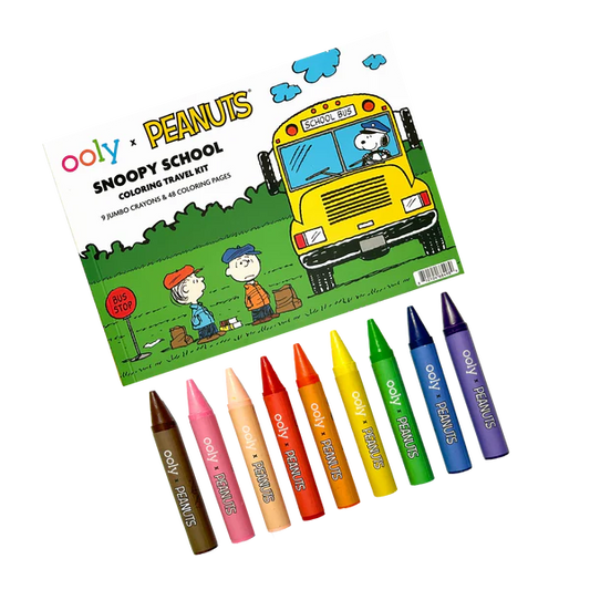 Ooly x Peanuts Snoopy School Travel Kit
