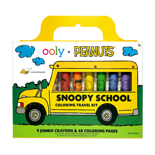 Ooly x Peanuts Snoopy School Travel Kit