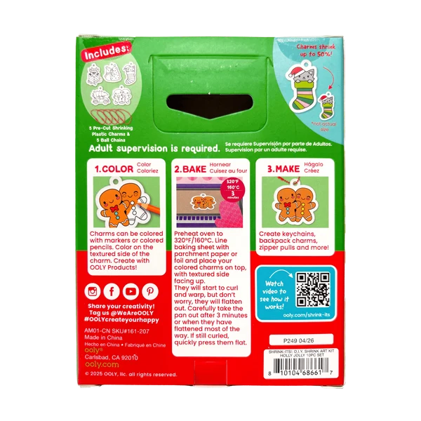 Mini Shrink-Its! - Holly Jolly