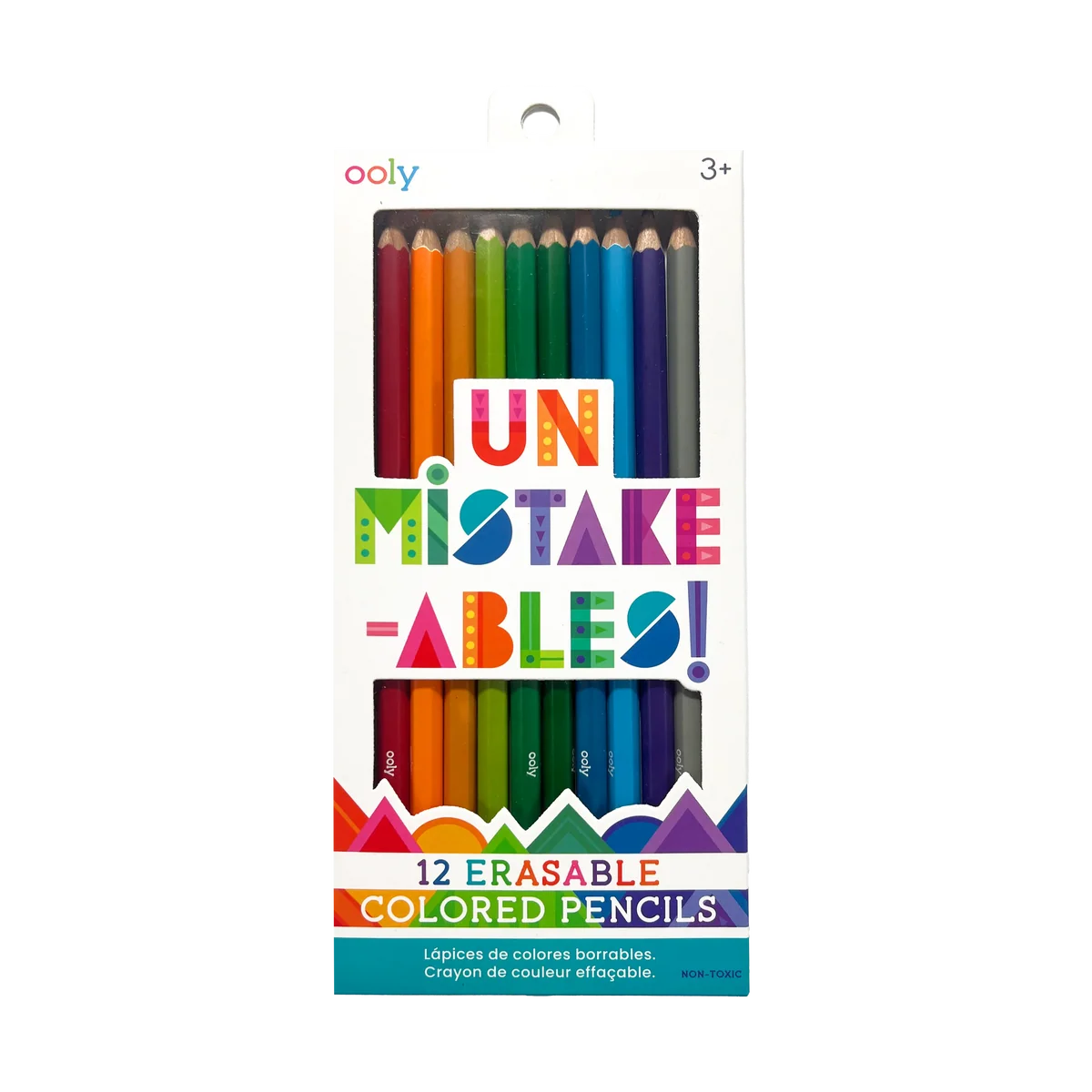 Ooly Un-Mistake-Ables! Erasable Colored  Pencils