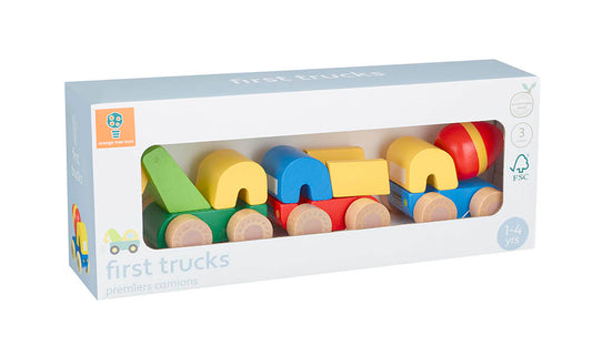Wooden First Trucks