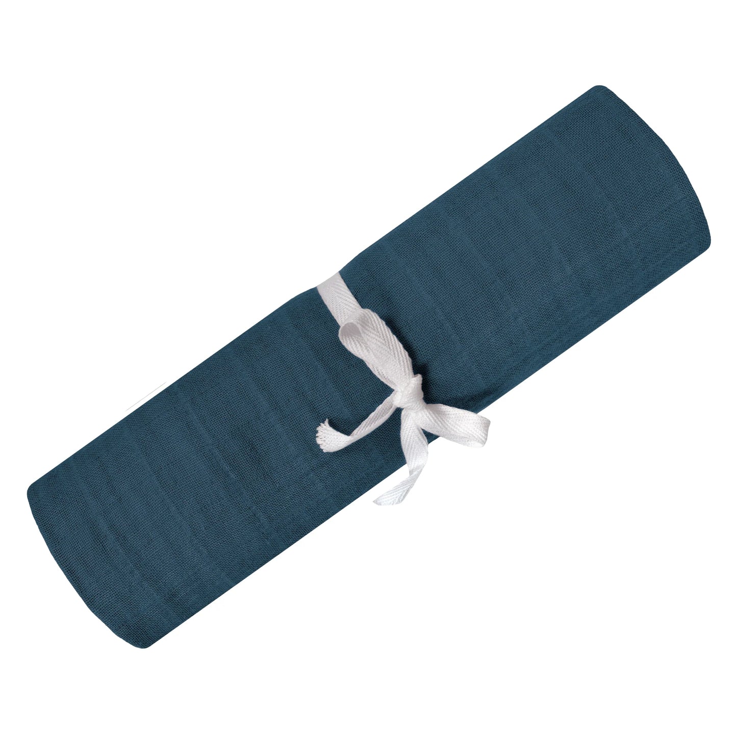 Perlimpinpin Muslin Swaddle - Navy
