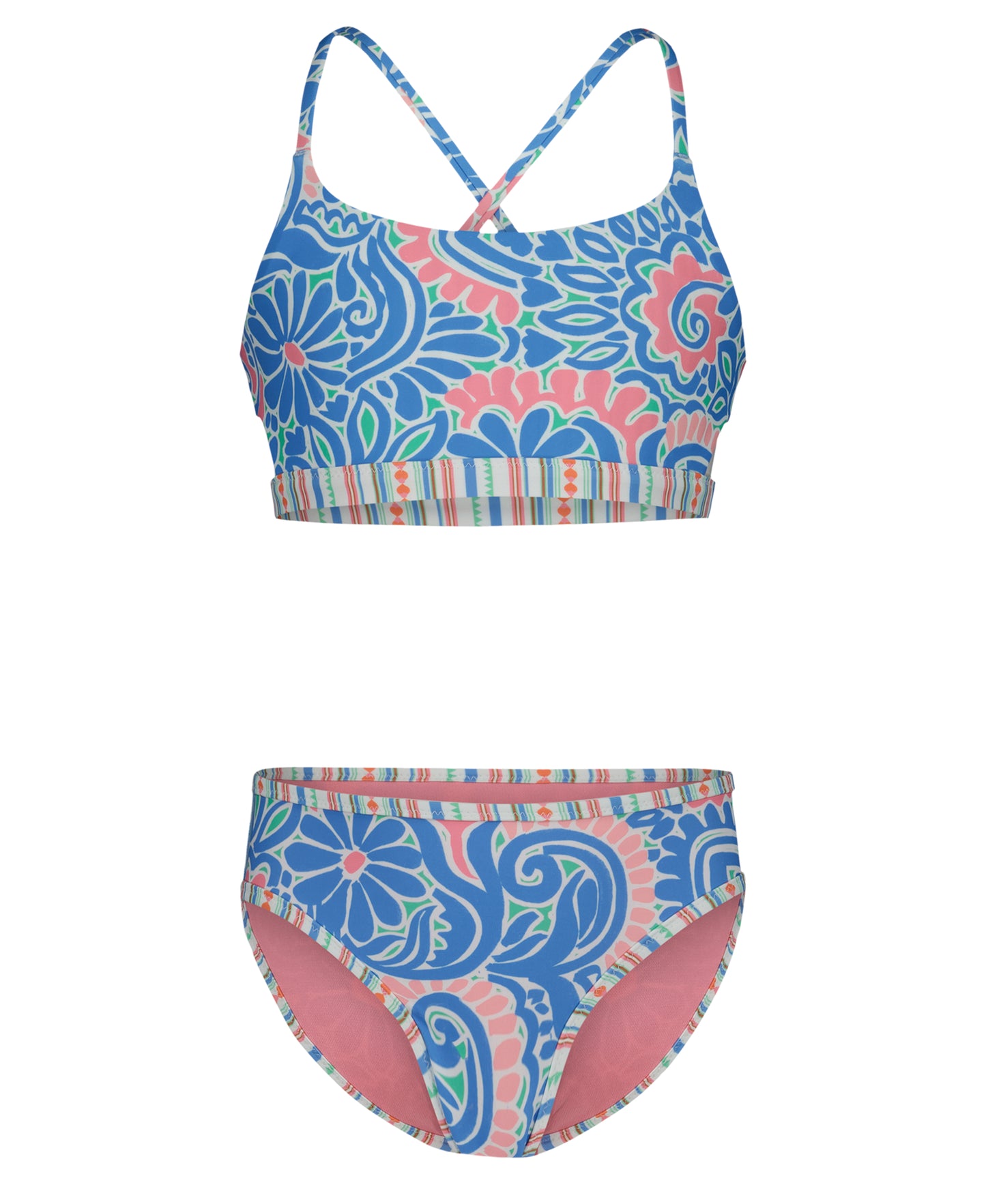 Roxy Cascais Bikini - Silver Lake Blue