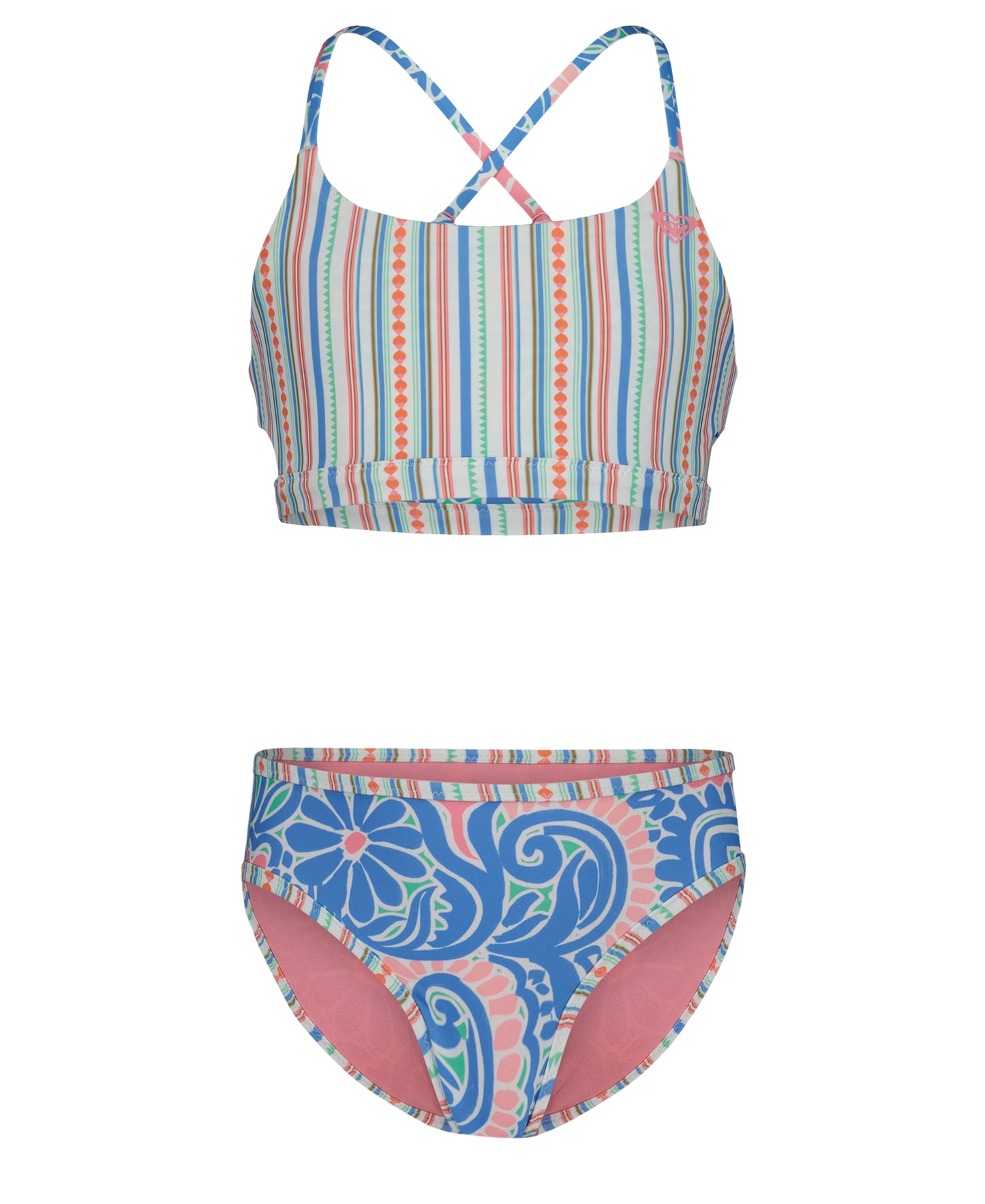 Roxy Cascais Bikini - Silver Lake Blue