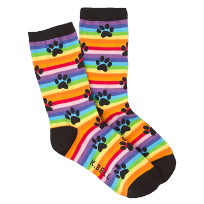 K.Bell Kids - Rainbow Pawprints (Final Sale)