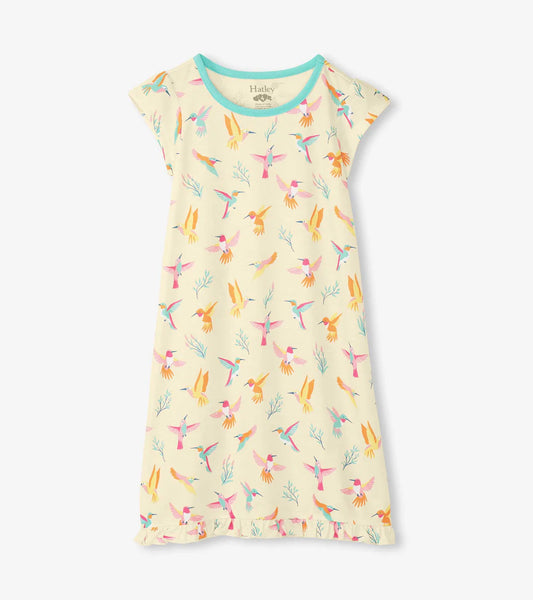 Springtime Hummingbirds Nightie