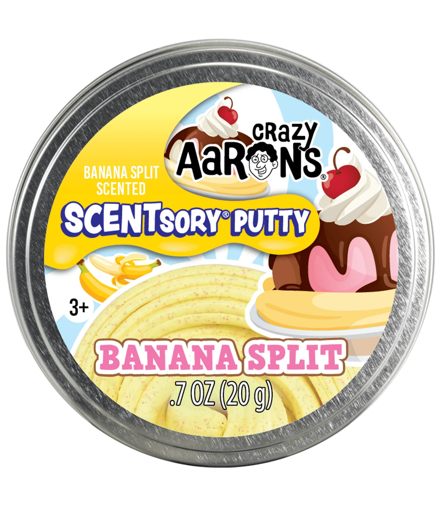 Crazy Aaron's Scentsory Putty - Banana Split
