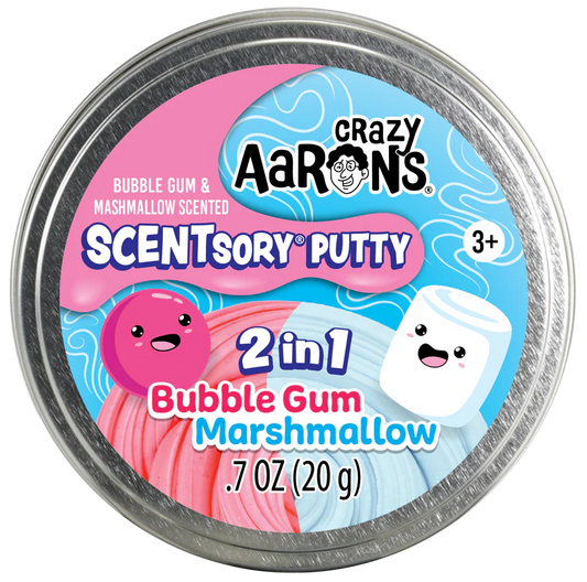 Crazy Aaron's Scentsory Mashups Putty - Bubblegum Marshmallow