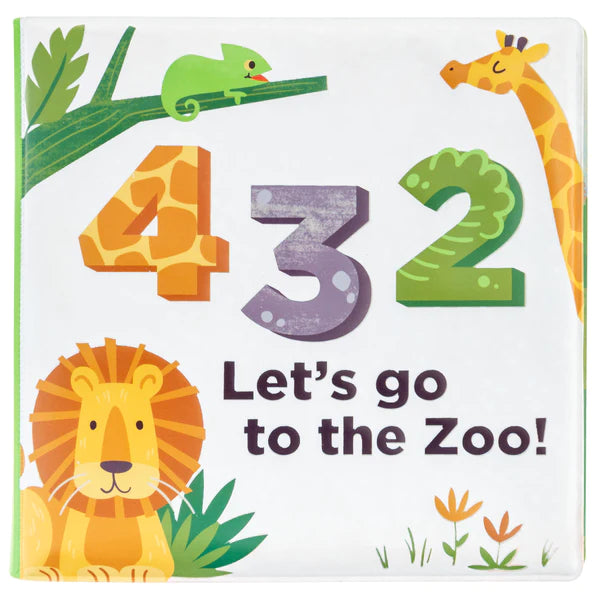 Colour Changing Bath Book - Zoo