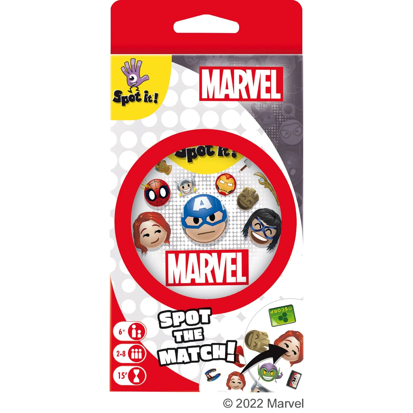 Spot It! Marvel Emojis