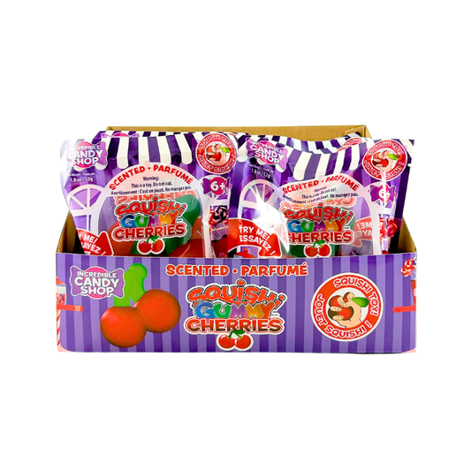 Squishy Gummy Cherries