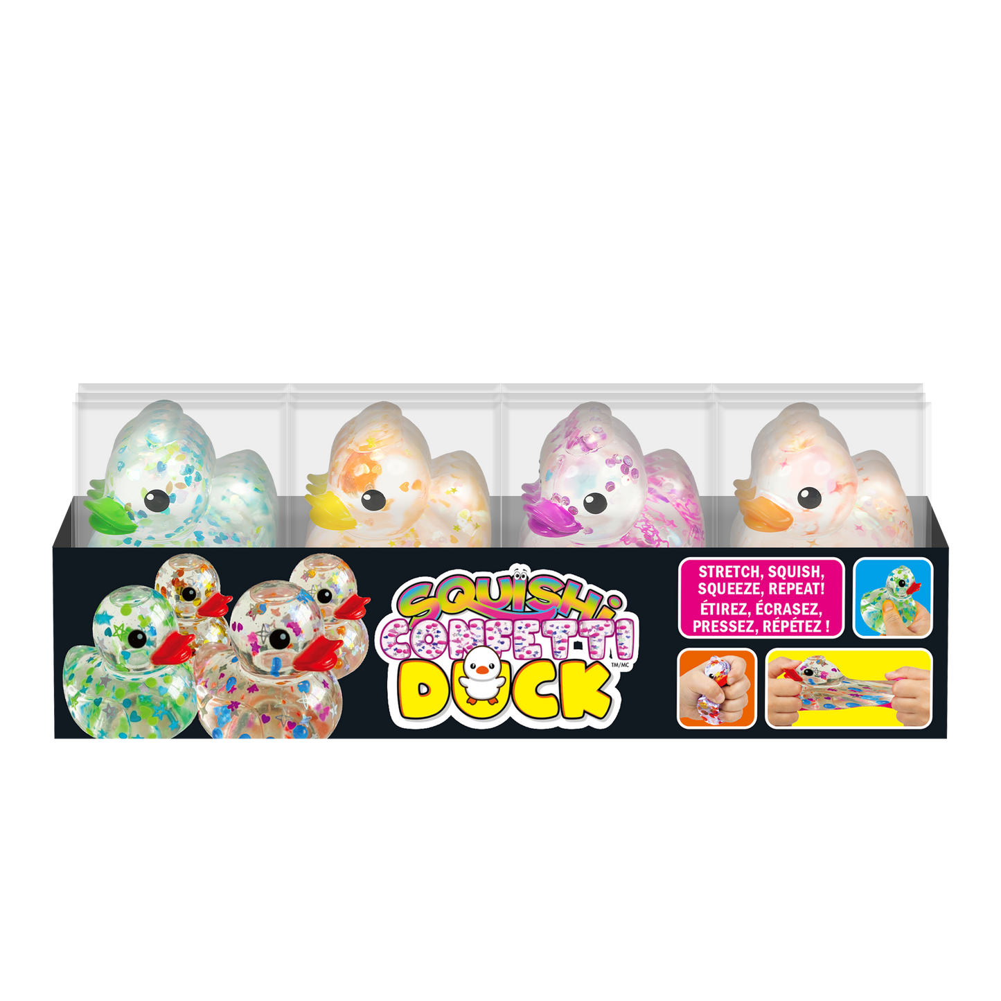 Squishi Confetti Duck