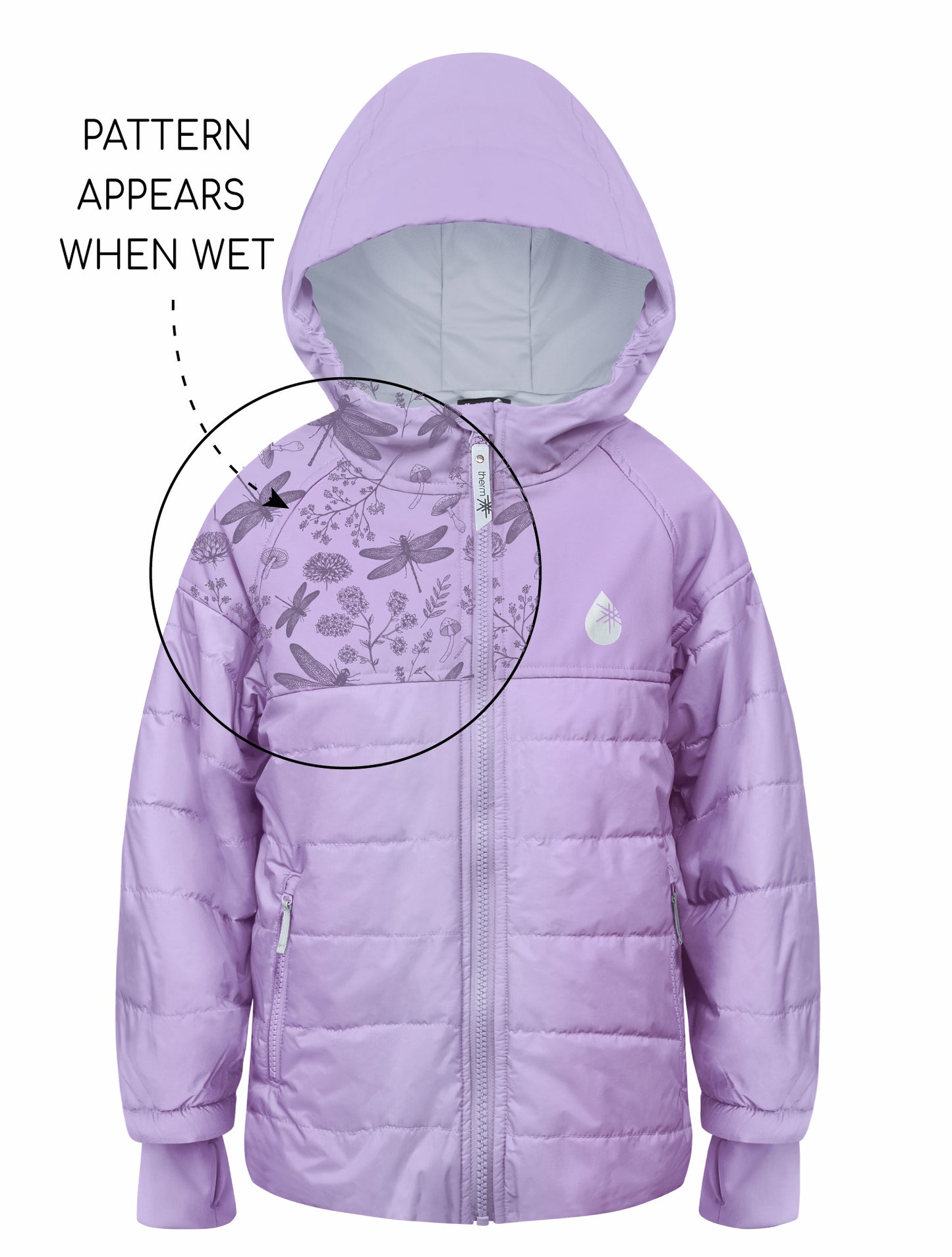 Hydracloud Puffer Jacket - Periwinkle