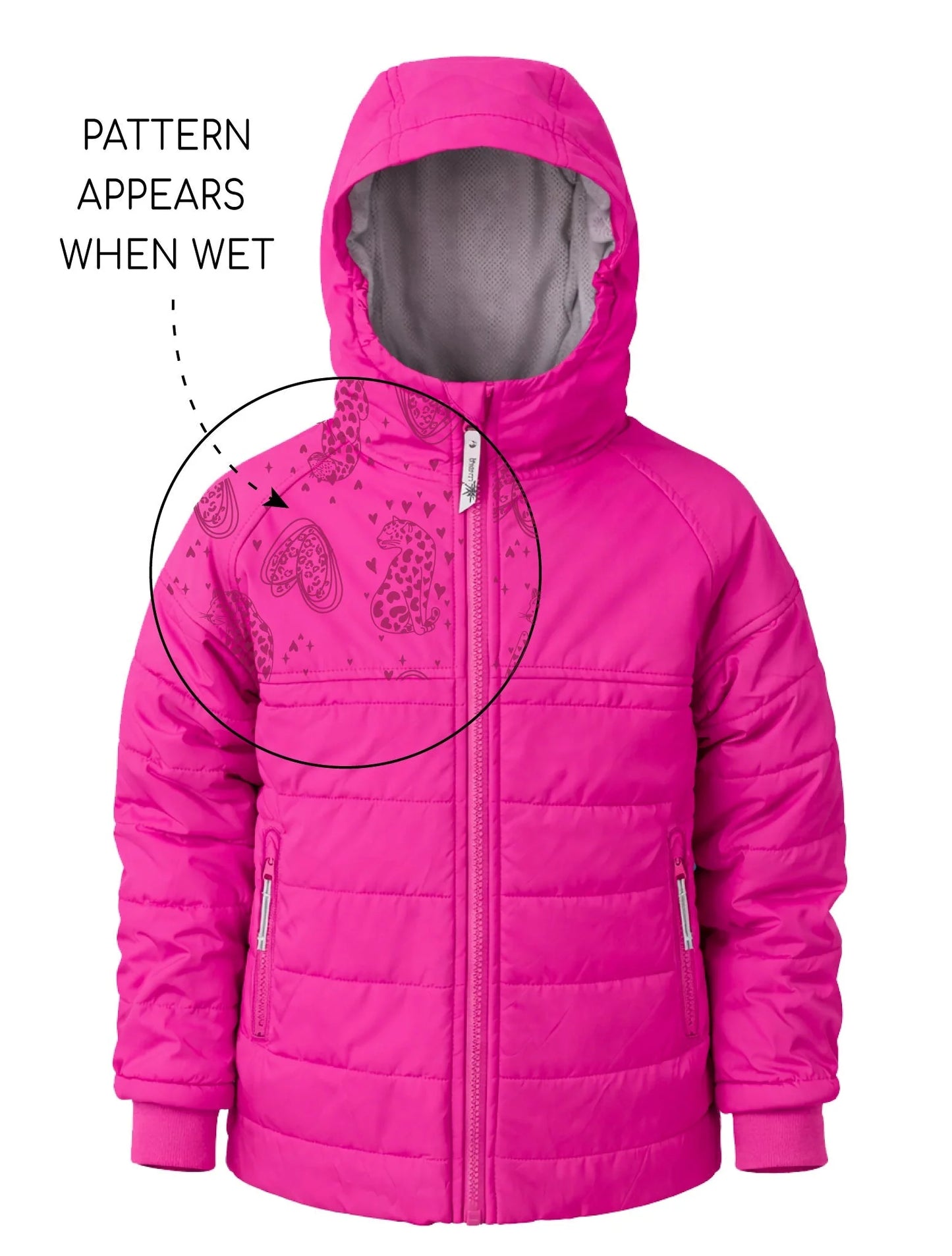 Therm Hydracloud Puffer Jacket - Neon Pink