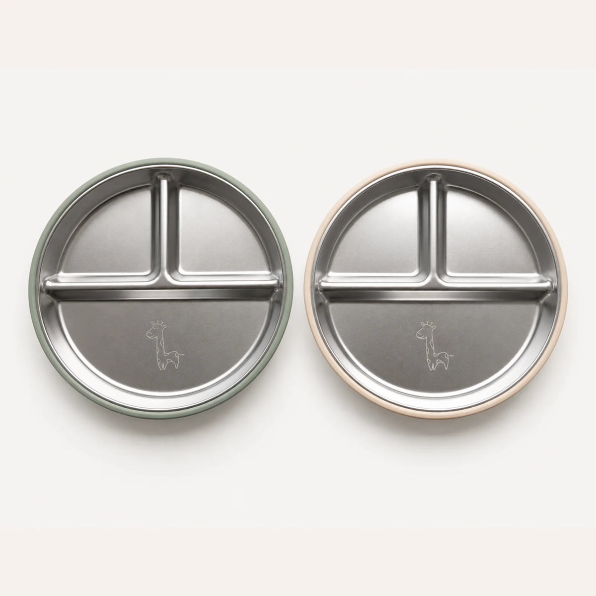 Little Eaters Divided Plates 2 Pack