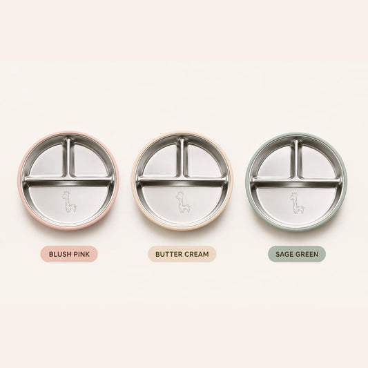 Little Eaters Divided Plates 2 Pack
